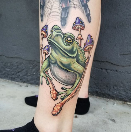 Tattoos - Cody Cook Frog - 143060
